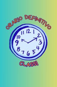 orologio colorato